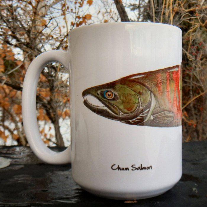 Chum Salmon | Coffee Mug | Jeff Currier – Jeff Currier