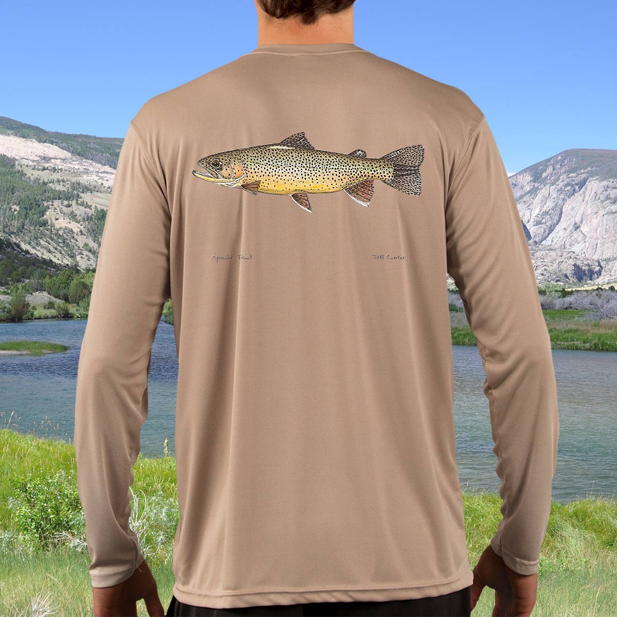 Apache Trout  Solar Long Sleeve Shirt – Jeff Currier