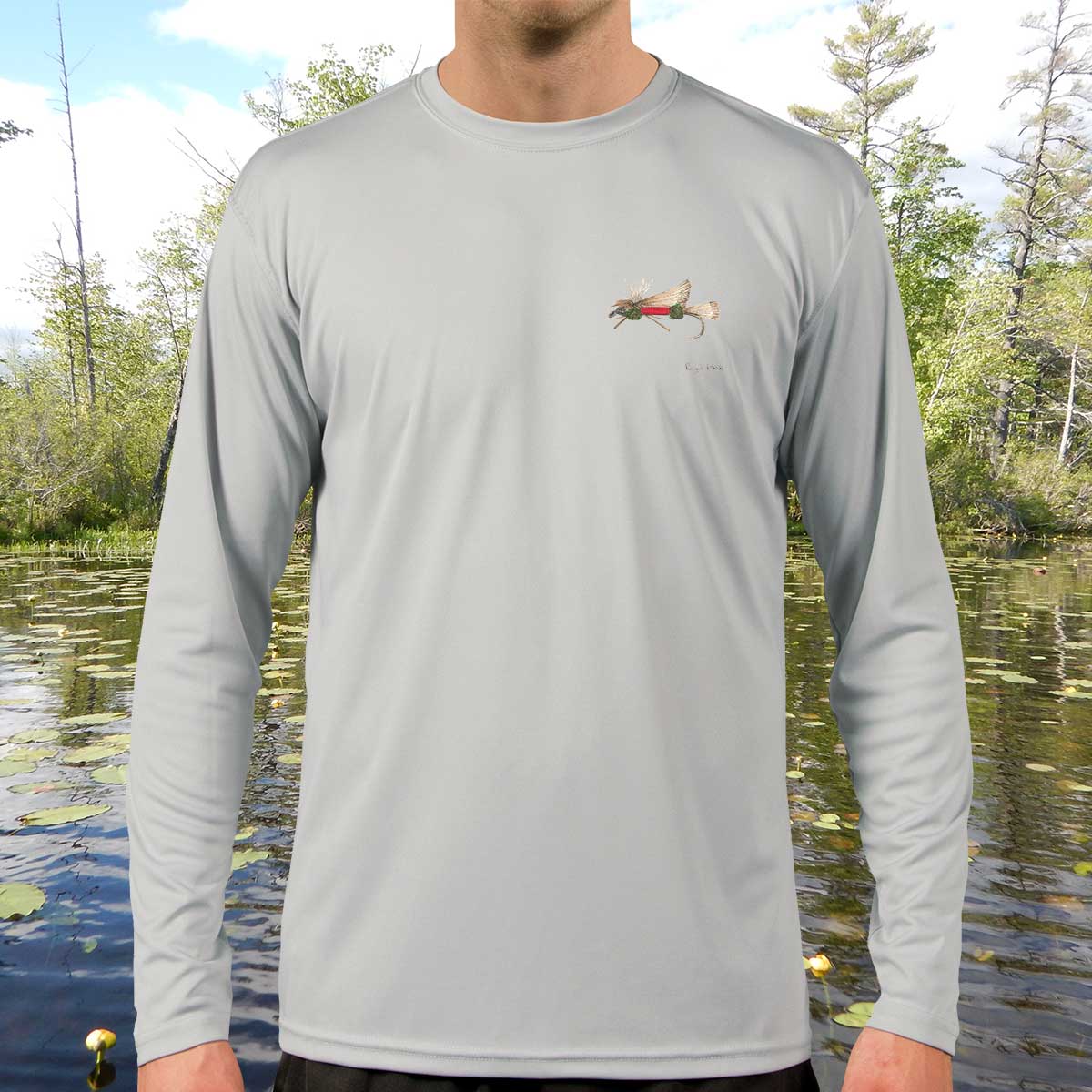 Grass Carp  Solar Long Sleeve Shirt – Jeff Currier