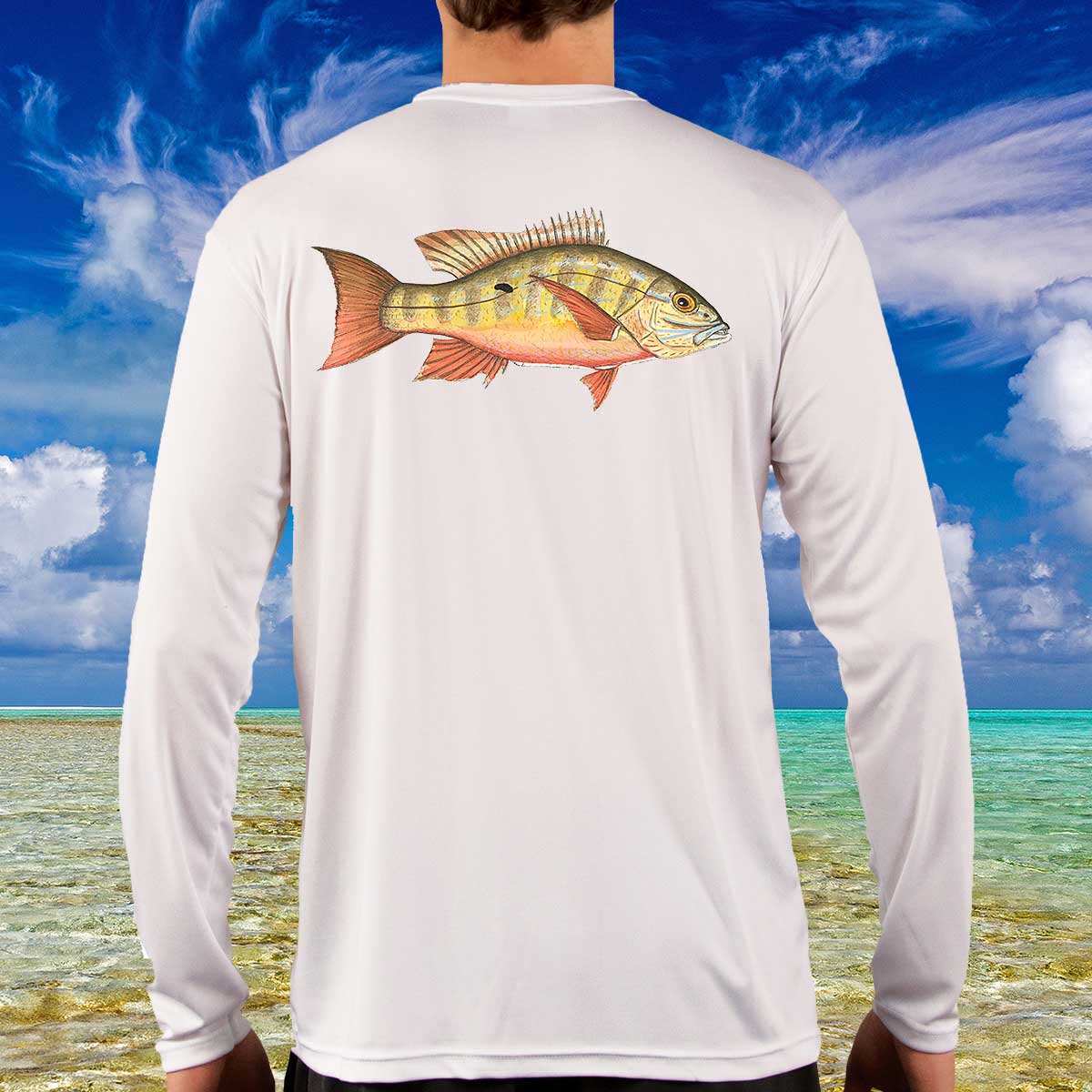 Mutton Snapper | Solar Long Sleeve Shirt – Jeff Currier