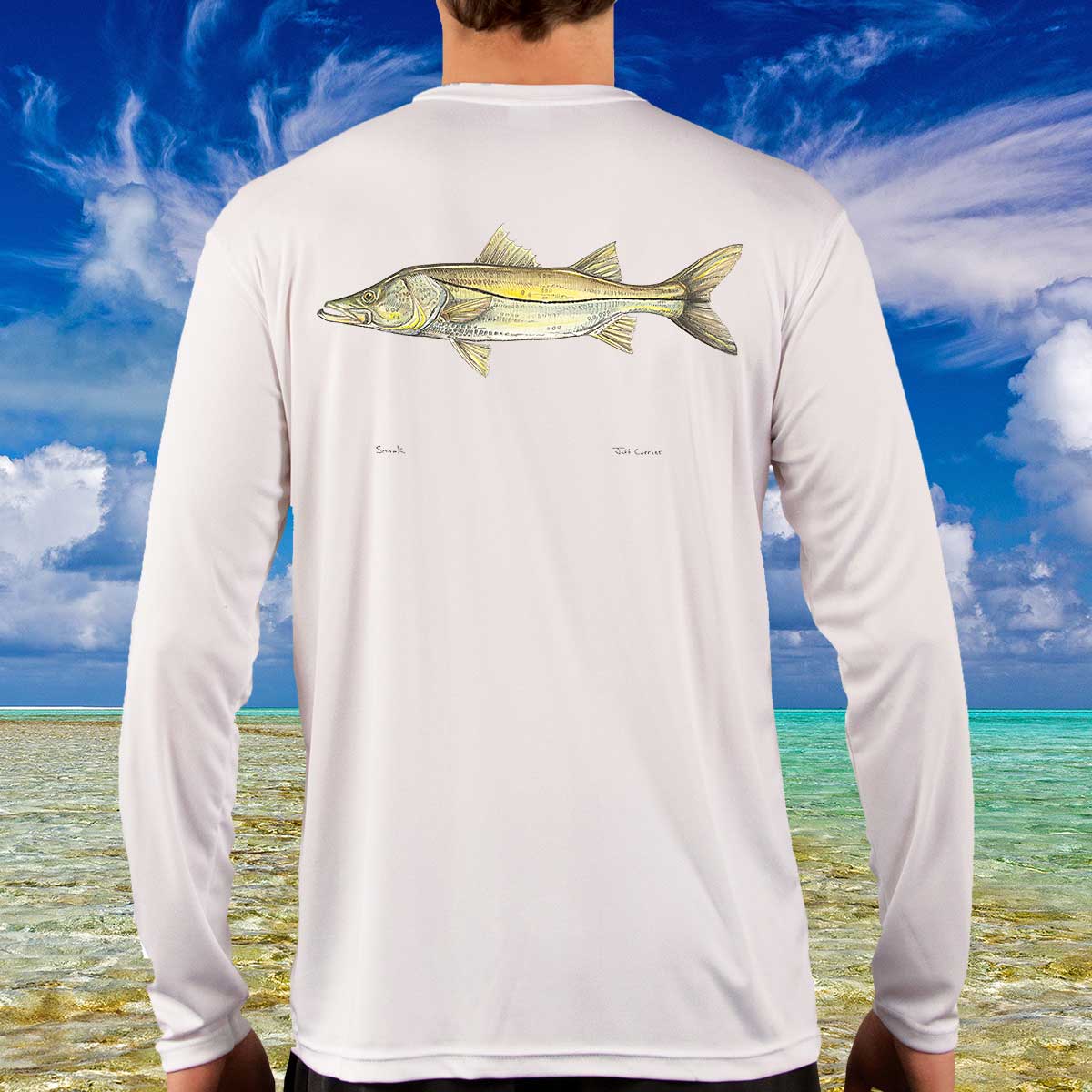 Brown Trout  Solar Long Sleeve Shirt – Jeff Currier