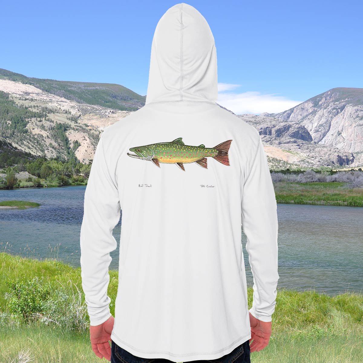 trout hoodie