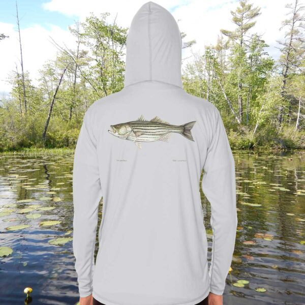 striped bass hoodie